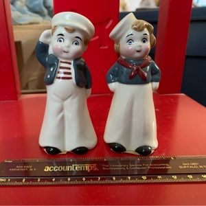 Sailor salt and pepper shaker